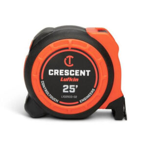 Lufkin L1025CD-02 1-3/16'' x 25' CONTROLTOUCH Yellow Clad Engineers Tape Measure