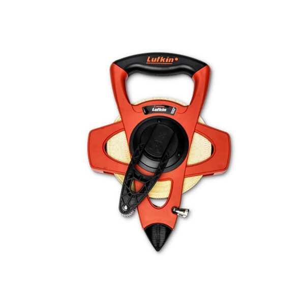 Lufkin L1706N 1/2'' x 100' 3-to-1 Rewind Fiberglass Tape Measure