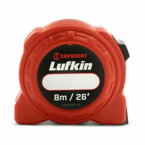 Lufkin L625CME-02 1''/25mm x 26'/8m L600 Series Power Tape Measure