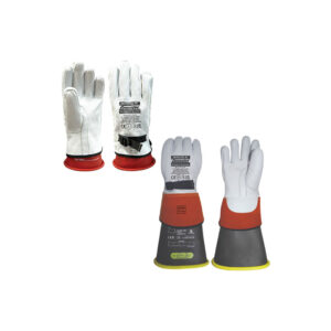Cementex P2-16-12 16'' High Voltage TruFit Leather Protectors, 12