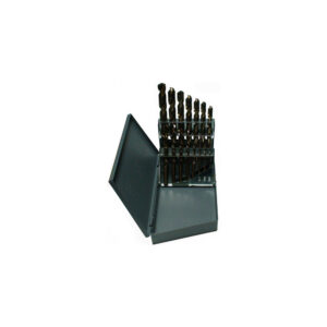 COJO15F Omega 15PC Jobber Drill Bit Set, Cobalt Steel, 1/16 - 1/2 (1/32 Increments)