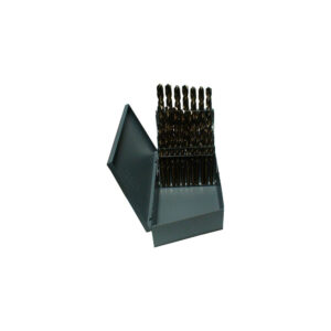 COJO26L Omega 26PC Jobber Drill Bit Set, Cobalt Steel, A - Z (Letter Sizes)