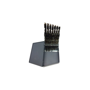 COJO29F Omega 29PC Jobber Drill Bit Set, Cobalt Steel, 1/16 - 1/2 (1/64 Increments)