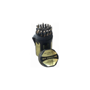 COJO29FP Omega 29PC Jobber Drill Bit Set, Cobalt Steel, Plastic Case, 1/16 - 1/2 (1/64 Increments)