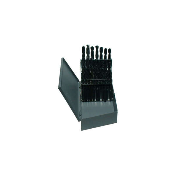 HSJO26L Omega 26PC Jobber Drill Bit Set, HSS Surface Treated, A - Z (Letter Sizes)