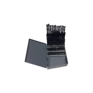 HSJO60W Omega 60PC Jobber Drill Bit Set, HSS Surface Treated, #1 - 60 (Wire Gauge Sizes)