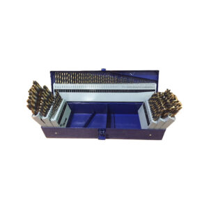 HSJOHD115 Omega 115PC Jobber Drill Bit Set, HSS Black and Gold, #1 - 60, A-Z, 1/16 - 1/2 (1/64 Increments)