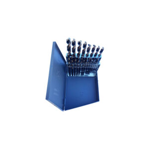 HSJOHD21F Omega 21PC Jobber Drill Bit Set, HSS Black and Gold, 1/16 - 3/8 (1/64 Increments)