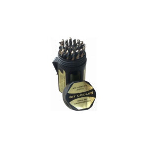 HSJOHD29FP Omega 29PC Jobber Drill Bit Set, HSS Black and Gold, Plastic Case, 1/16 - 1/2 (1/64 Increments)