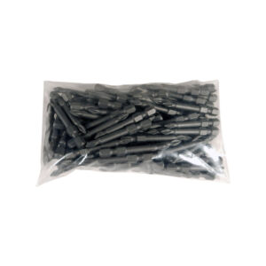 P491ACR-100PK 100 Piece 1/4'' Phillips #1 Hex Power Drive ACR Bit Pack