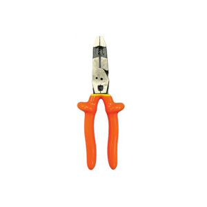 Cementex P9SCNE-CRFTWS 9'' Linesmens Plier with Crimper, Fish Tape Puller and Wire Stripper