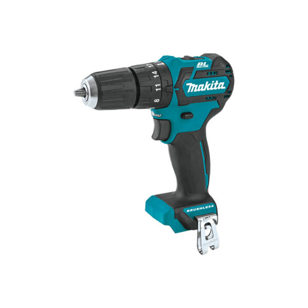 PH05Z Makita 12V max CXT Lithium-Ion Brushless Cordless 3/8'' Hammer Driver-Drill, Tool Only