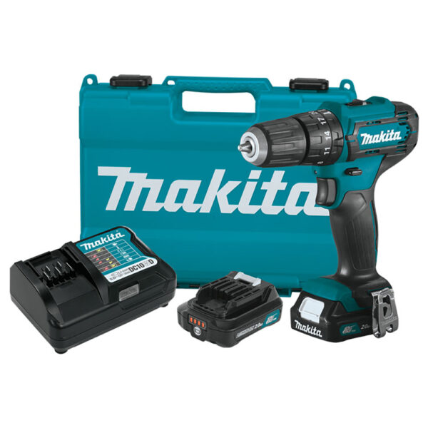 PH06R1 Makita 12V max CXT Lithium-Ion Cordless 3/8'' Hammer Driver-Drill Kit (2.0Ah)