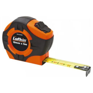 Lufkin PHV1035CMN 19mm x 5m P1000 Series Yellow Clad A9 Blade Power Return Tape Measure