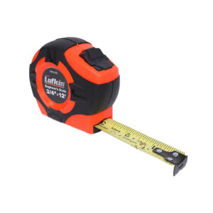 Lufkin PHV1312DN 3/4'' x 12' P1000 Series Engineer's Yellow Clad A4 Blade Power Return Tape Measure