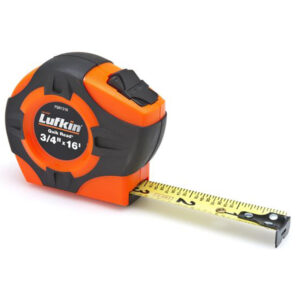 Lufkin PQR1316N 3/4'' x 16' Quikread Power Return Yellow Clad Tape Measure