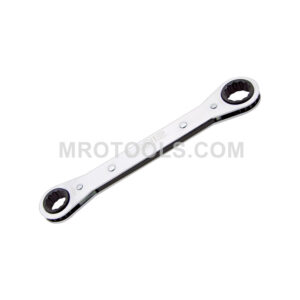 Lang RB-1214-DH Flat Ratcheting Box Wrench, 12 Point, SAE