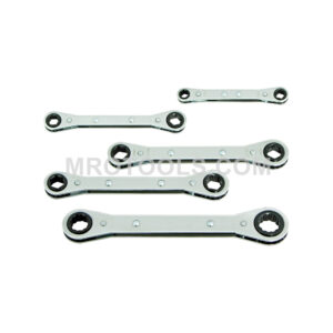 Lang RB-5 5 Piece Flat Wrench Set, SAE