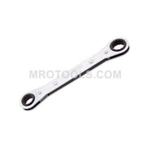 Lang RBM-1213DH Flat Ratcheting Box Wrench, 12 Point, Metric
