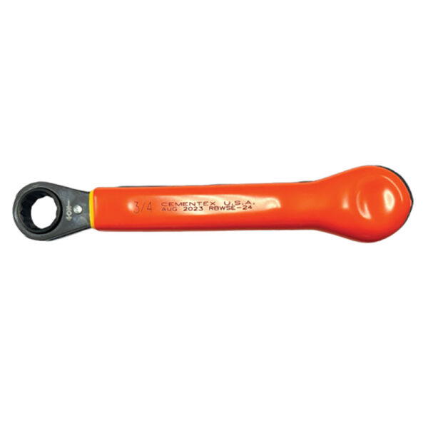 Cementex RBWSE-24 3/4'' Straight Single End Ratcheting Box Wrenches