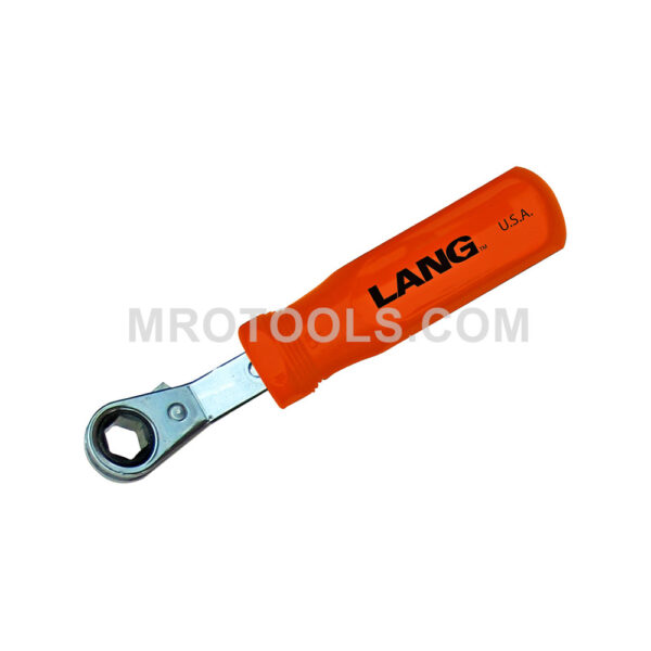 Lang ROW-12 Offset E-Z Grip Ratcheting Box Wrench, SAE