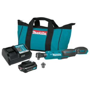 RW01R1 Makita 12V max CXT Lithium-Ion Cordless 3/8'' / 1/4'' Sq. Drive Ratchet Kit (2.0Ah)