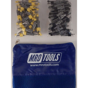 SEL3S100-1 No-Mar 50 1/8'' & 50 3/16'' Skin Pins Kit w/ Carry Bag
