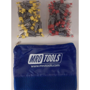 SEL3S100-3 No-Mar 50 1/8'' & 50 3/32'' Skin Pins Kit w/ Carry Bag