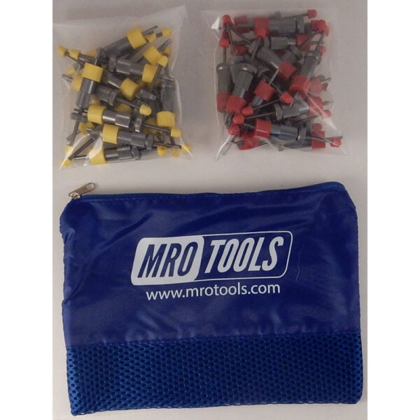 SEL3S50-3 No-Mar 25 1/8'' & 25 3/32'' Skin Pins Kit w/ Carry Bag