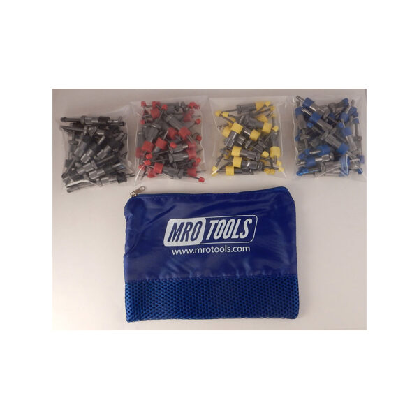 SEL4S100 No-Mar Skin Pins 100 Piece Kit w/ Carry Bag