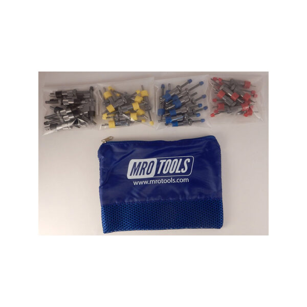 SEL5S40 No-Mar Skin Pins 50 Piece Kit w/ Carry Bag