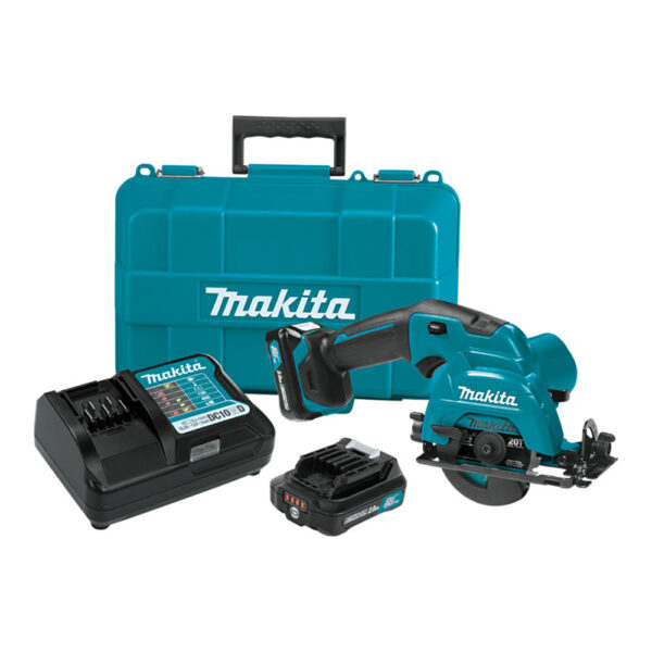 SH02R1 Makita 12V max CXT Lithium-Ion Cordless 3-3/8'' Circular Saw Kit (2.0Ah)