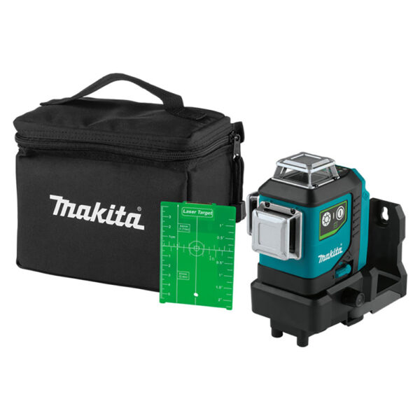 SK700GD Makita 12V max CXT Lithium-Ion Cordless Self-Leveling 360 3-Plane Green Laser, Tool Only