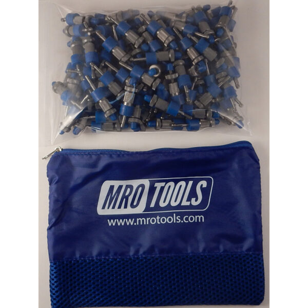 SSL2S100-5/32 No-Mar 5/32'' Skin Pins 100 Piece Kit w/ Carry Bag