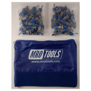 SSL2S50-5/32 No-Mar 5/32'' Skin Pins 50 Piece Kit w/ Carry Bag