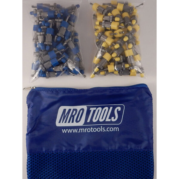 SSL3S100-2 No-Mar 50 1/8'' & 50 5/32'' Skin Pins Kit w/ Carry Bag