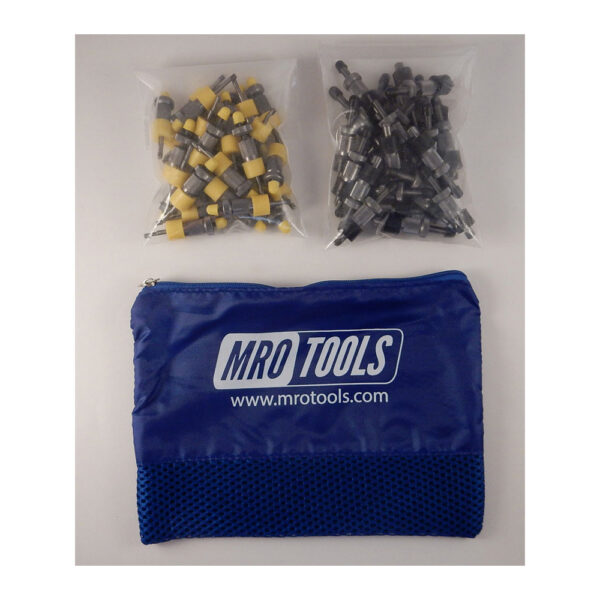 SSL3S50-1 No-Mar 25 1/8'' & 25 3/16'' Skin Pins Kit w/ Carry Bag