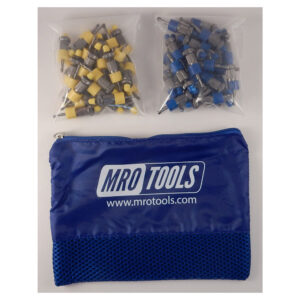 SSL3S50-2 No-Mar 25 1/8'' & 25 5/32'' Skin Pins Kit w/ Carry Bag