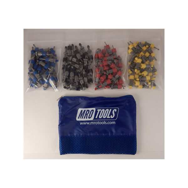 SSL4S100 No-Mar Skin Pins 100 Piece Kit w/ Carry Bag