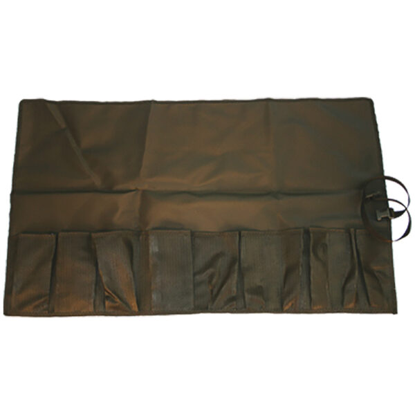 Cementex ST-TR10ELK Tool Roll Pouch: 10 Pocket