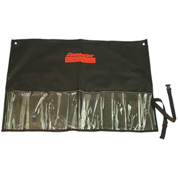 Cementex ST-TR9 Tool Roll Pouch: 9 Pocket (4 Pliers / 5 Drivers)