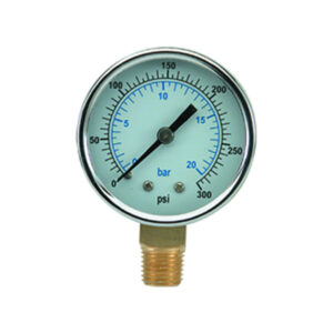 Universal Tool SW-GC2 2'' Gauge, Center Back Mount 1/4''