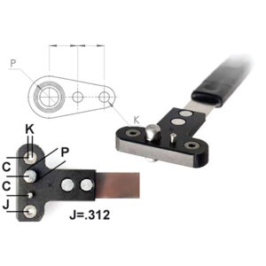 NPJ518RP Single Wing Standard Nut Plate Jig (SWS)
