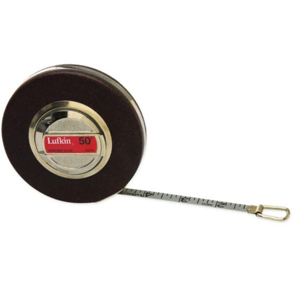 Lufkin TC213N 3/8'' x 50' Anchor Chrome Clad Tape Measure