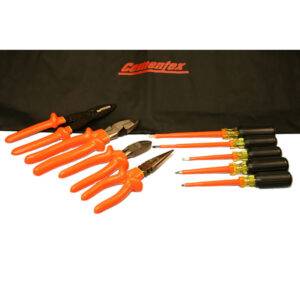 Cementex TR-9ELK-SC-CM 9PC Basic Electricians Set in Soft Case