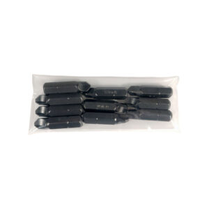 TRWE4-10PK 10 Piece 5/16'' Tri-Wing #4 Hex Insert Bit Pack