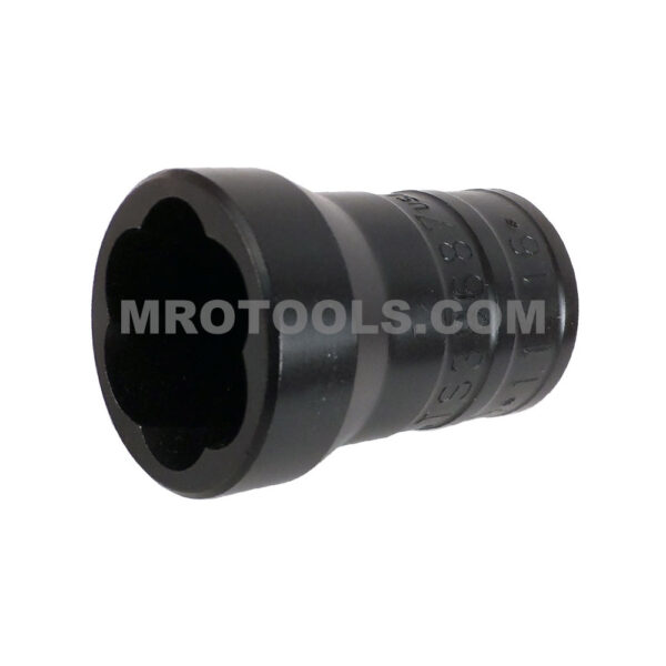 TS38687B 11/16'' Turbo Socket, 3/8'' Square Drive