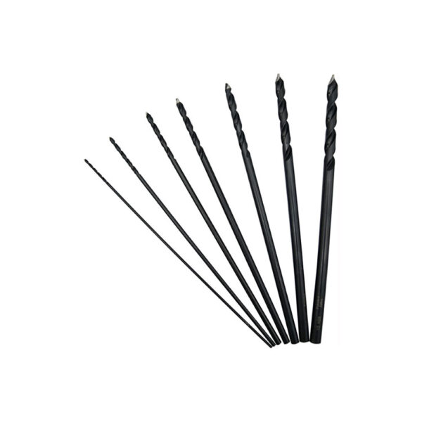 TS7 Astro Pneumatic ONYX 7PC TurboStep Aircraft Extension Length Drill Bit Set