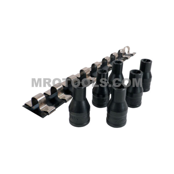 TSCS2506B 1/4'' Square Drive Turbo Socket 6 Piece Set
