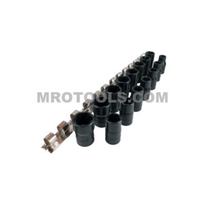 TSCS5015B 1/2'' Square Drive Turbo Socket 15 Piece Set
